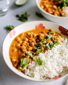 Rice with curry